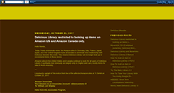 Desktop Screenshot of blog.delicious-monster.com